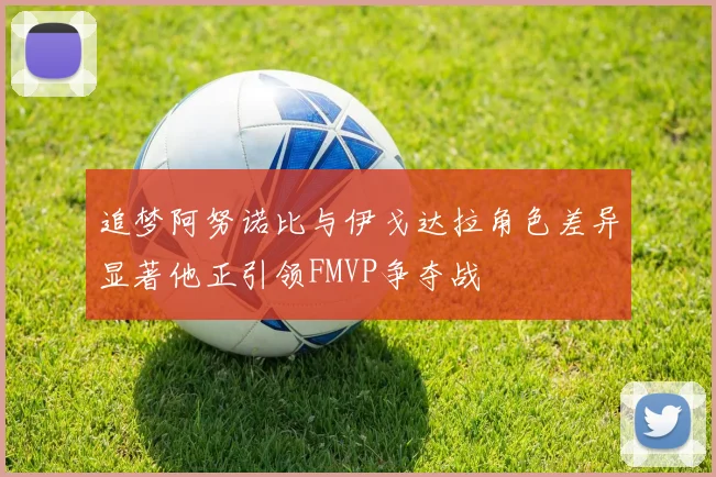 追梦阿努诺比与伊戈达拉角色差异显著他正引领FMVP争夺战